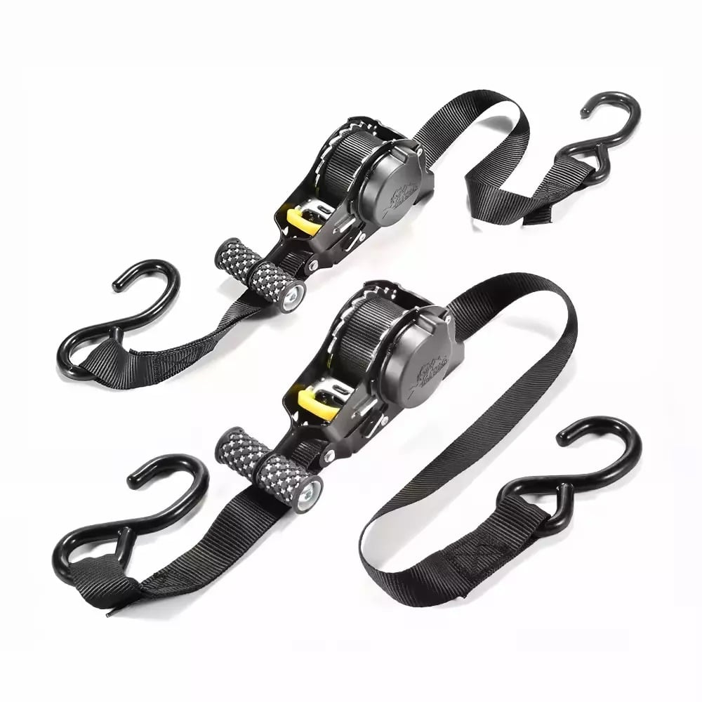 🔥 – Pro Reinforced Heavy-Duty Auto-Retractable Ratchet Straps (BUY 2 GET FREE SHIPPING)