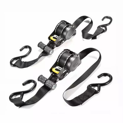 🔥 – Pro Reinforced Heavy-Duty Auto-Retractable Ratchet Straps (BUY 2 GET FREE SHIPPING)