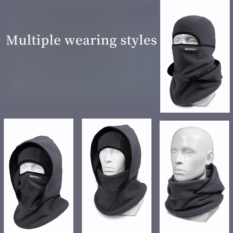 ❄️ 3-in-1 Thermal Ski Mask & Neck Warmer – Windproof Winter Hat for Cycling & Outdoor Sports