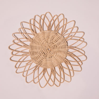 Rattan Wall Hangings Set of 12