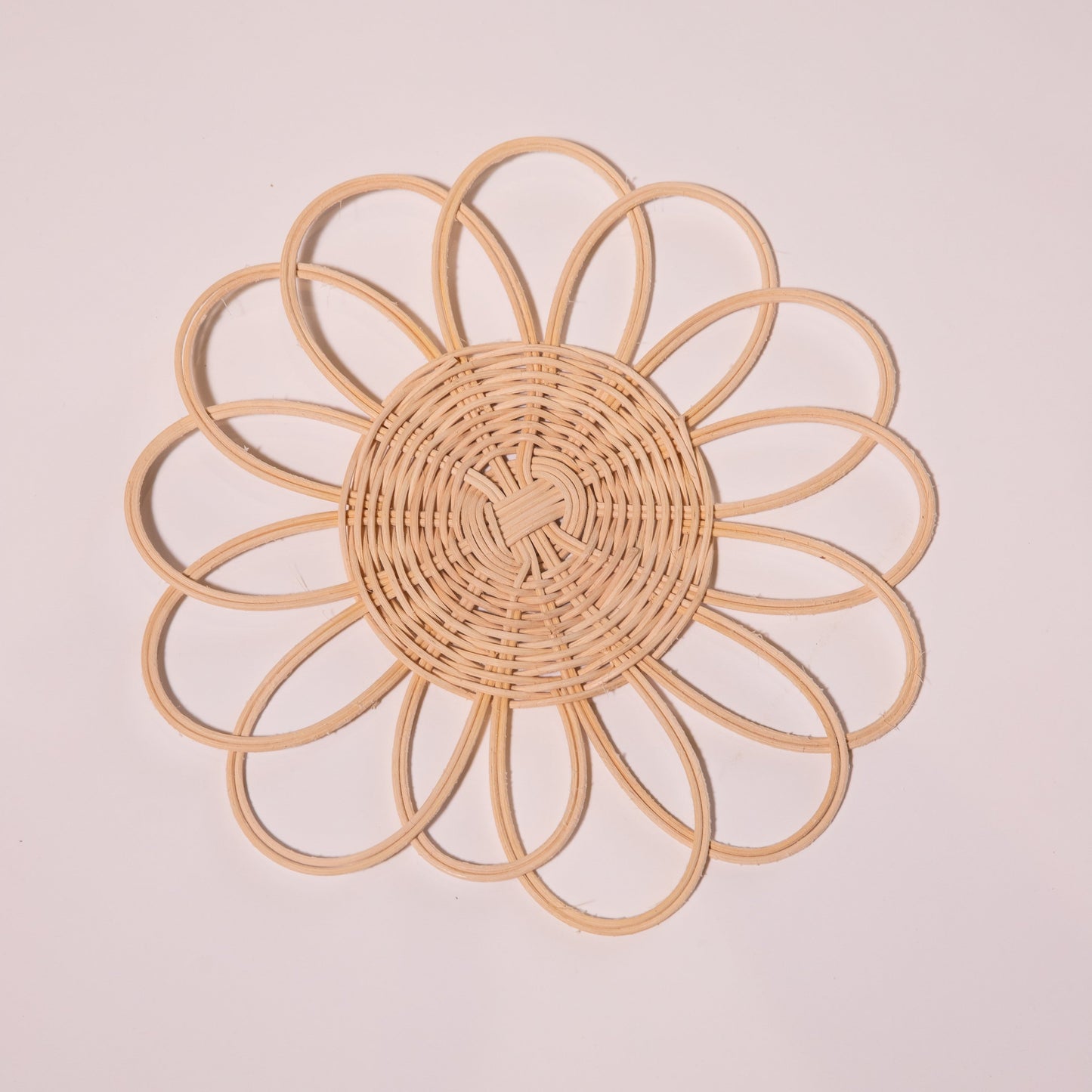 Rattan Wall Hangings Set of 12