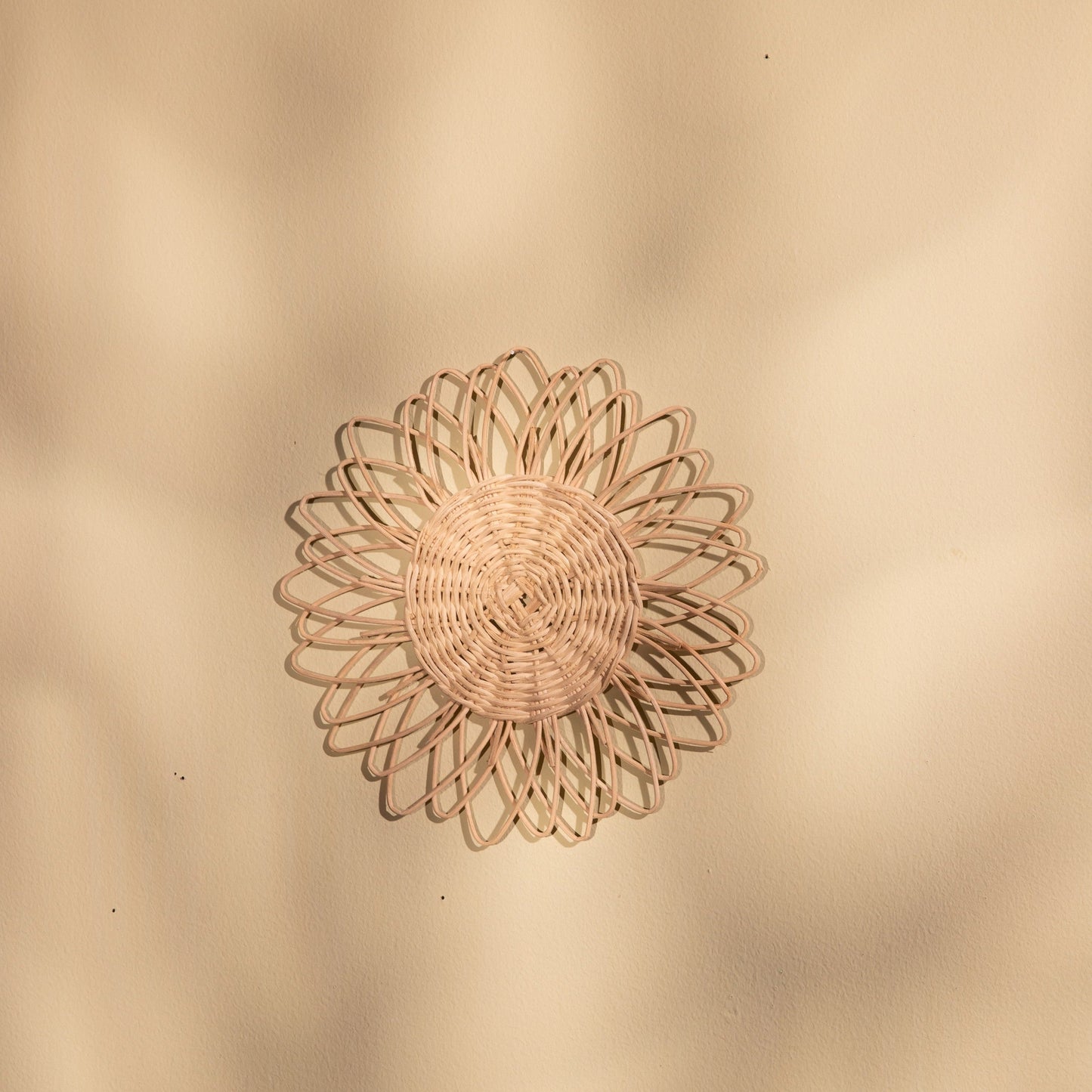 Rattan Wall Hangings Set of 12