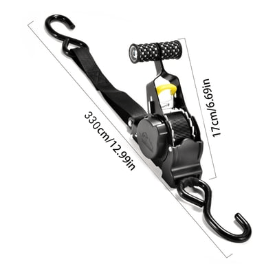 🔥 – Pro Reinforced Heavy-Duty Auto-Retractable Ratchet Straps (BUY 2 GET FREE SHIPPING)
